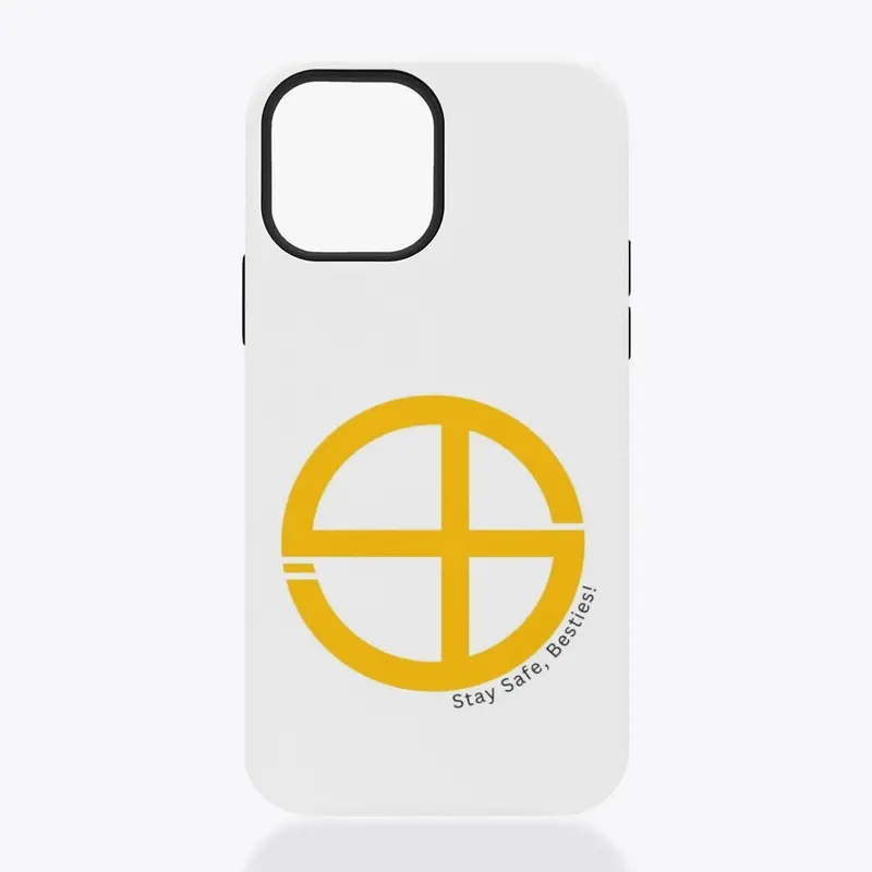 Stay Safe Besties iPhone Tough Case